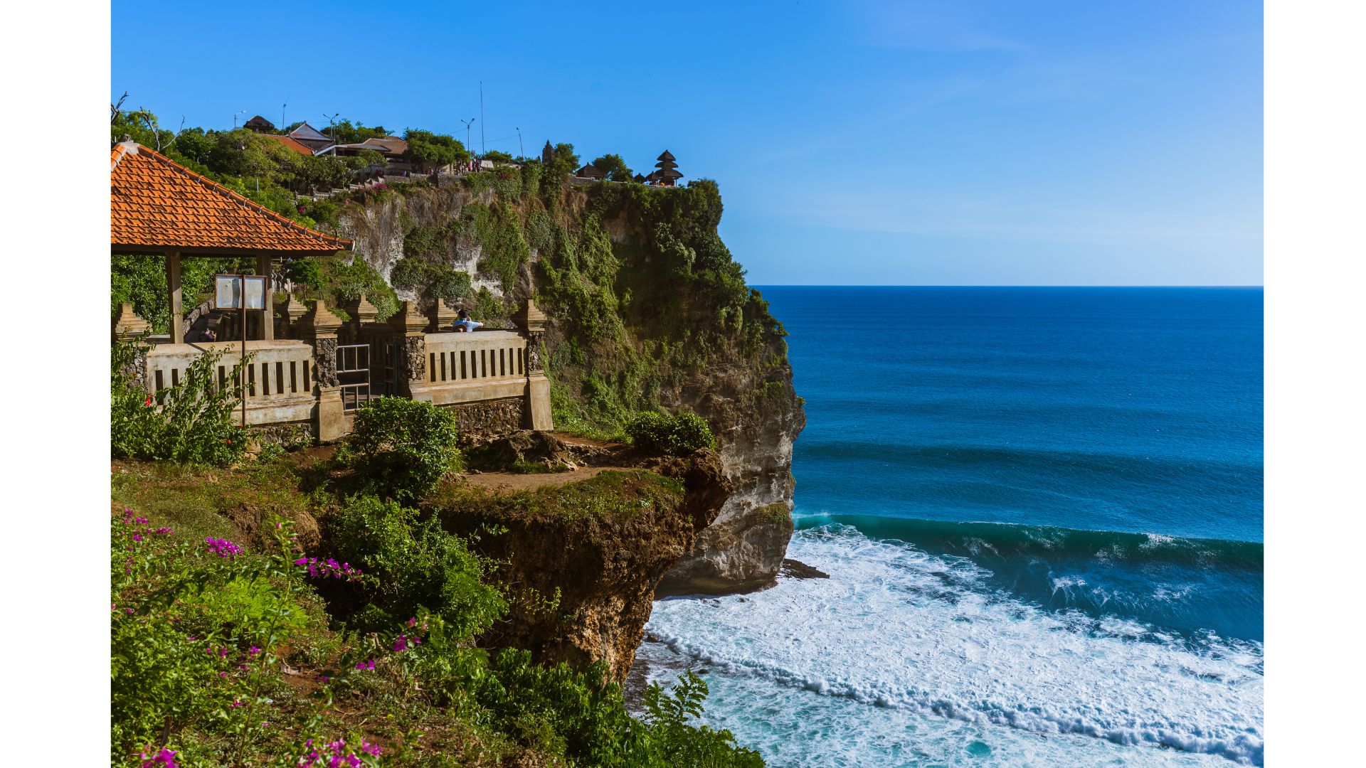 bali cliffside temple